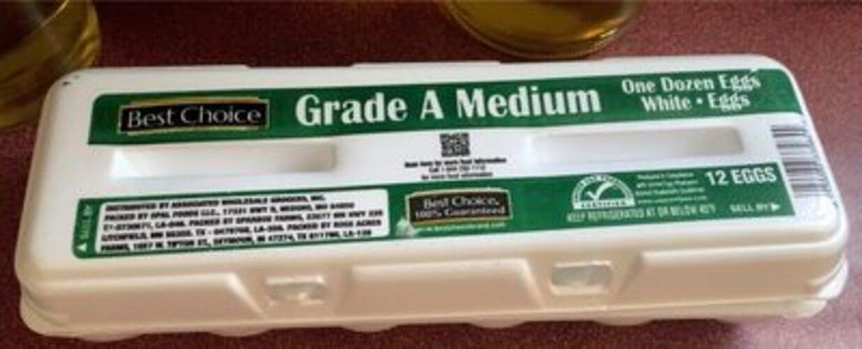 Best Choice Grade A Medium Eggs 44 g, Nutrition Information Innit