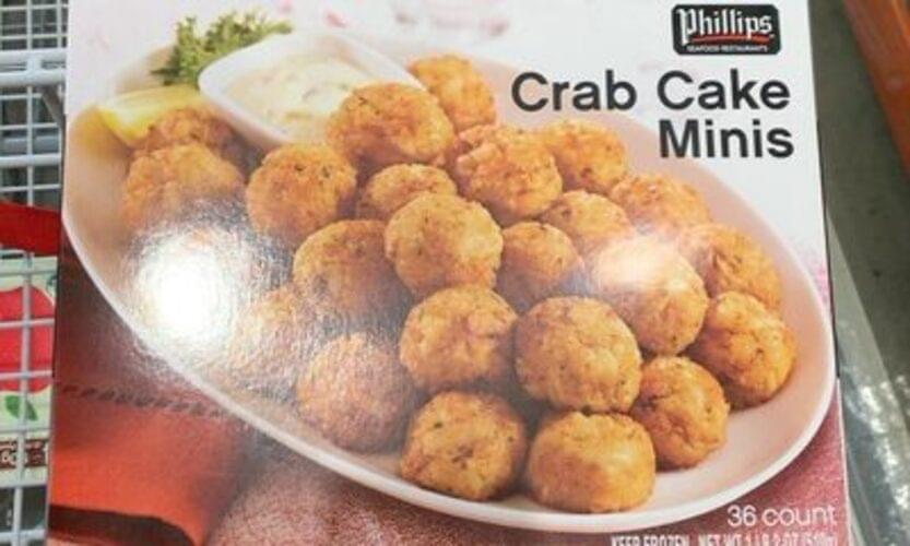 Phillips Crab Cake Minis 85 g, Nutrition Information Innit