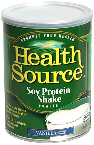Health Source Vanilla Soy Protein Shake Powder - 9.2 oz
