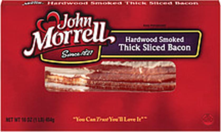 John Morrell Hardwood Smoked Maple Bacon 16 oz, Nutrition Information