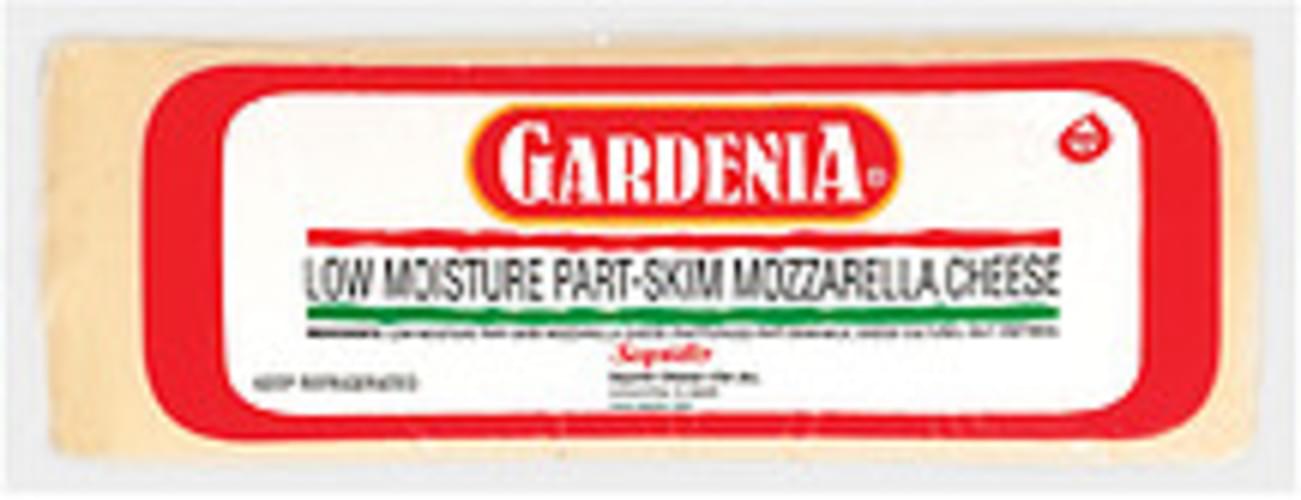Gardenia Mozzarella Low Moisture PartSkim Cheese 6 lb, Nutrition