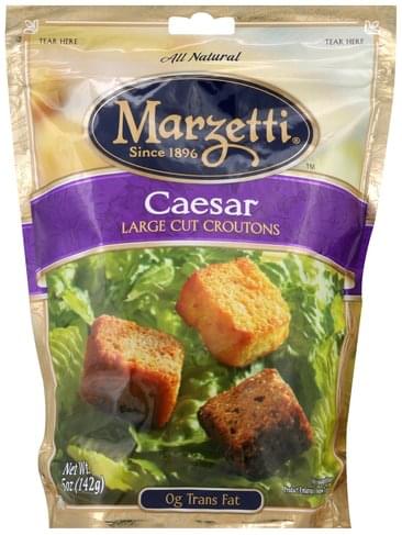 Marzetti Large Cut, Caesar Croutons - 5 oz