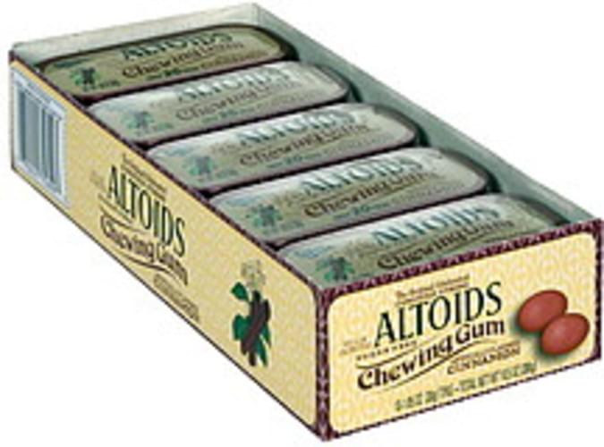 Altoids Sugar Free, Cinnamon Chewing Gum 10 ea, Nutrition Information