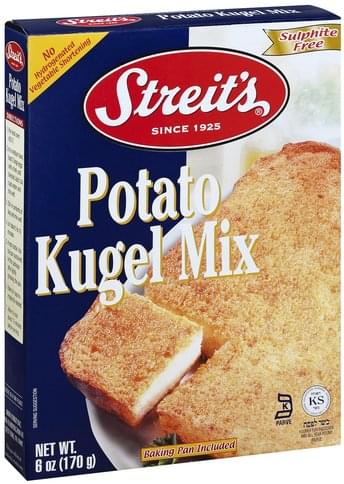 Streits Potato Kugel Mix - 6 oz, Nutrition Information | Innit