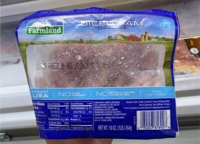 Farmland Diced Ham 16 oz, Nutrition Information Innit