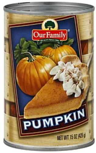 Our Family Pumpkin - 15 oz