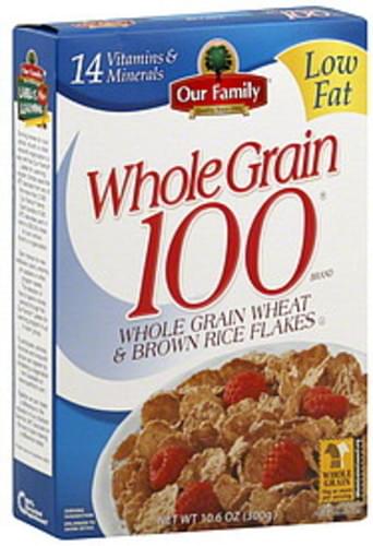 Our Family Whole Grain 100 Cereal - 10.6 oz