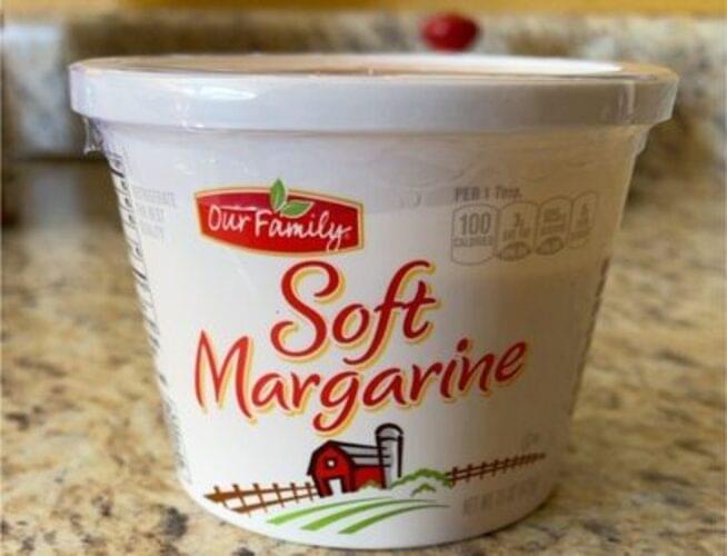 Our Family Soft Margarine 16 oz, Nutrition Information Innit