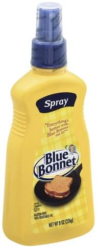 Blue Bonnet 40%, Squeeze Vegetable Oil Spread - 8 oz
