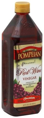 Pompeian Gourmet, Red Wine Vinegar - 32 oz