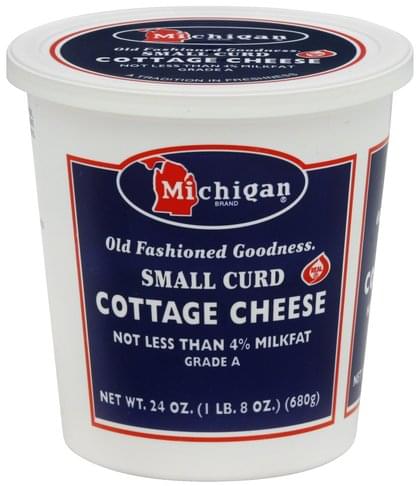 Michigan Small Curd Cottage Cheese 24 Oz Nutrition Information