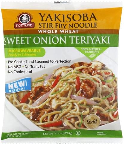 Fortune Yakisoba, Whole Wheat, Sweet Onion Teriyaki Stir Fry Noodle - 7