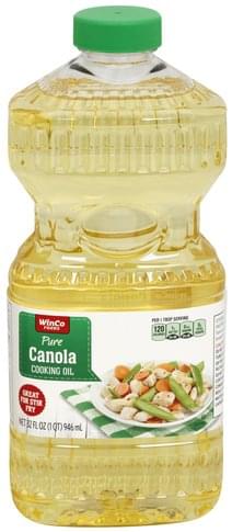 Winco Foods Pure, Canola Cooking Oil - 32 oz
