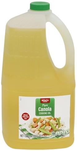 Winco Pure, Canola Cooking Oil - 1 gl