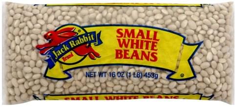 Jack Rabbit Small White Beans - 16 oz