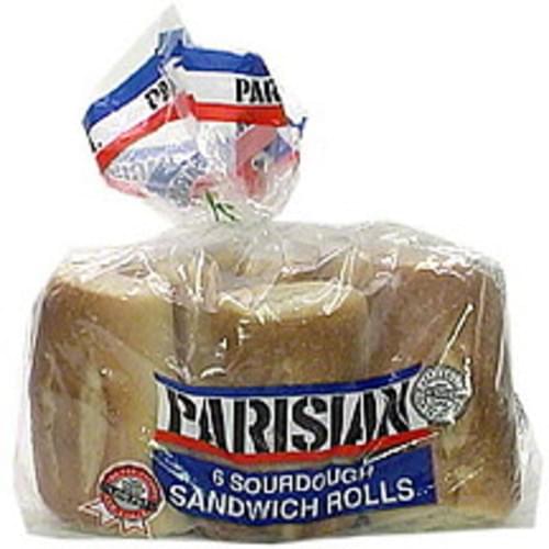Parisian Sourdough Sandwich Rolls 6 ea, Nutrition Information Innit