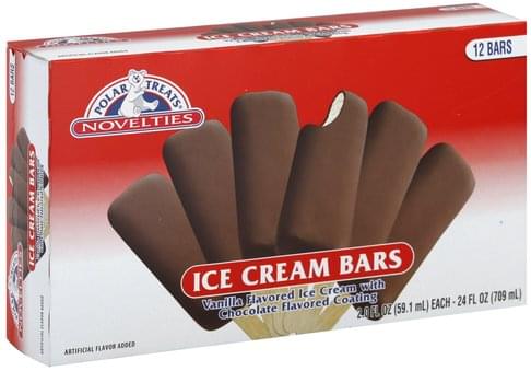 Polar Treats Ice Cream Bars - 12 ea, Nutrition Information | Innit