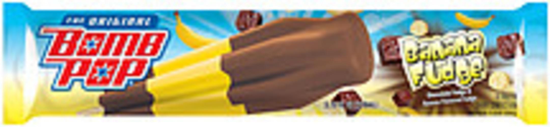 Blue Bunny Bomb Pop The Original Banana Fudge Frozen Confection 3.75