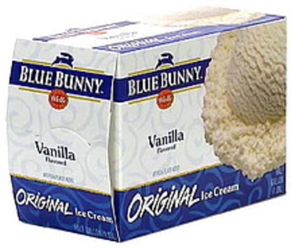Blue Bunny Vanilla Original Ice Cream 0.5 gl, Nutrition Information