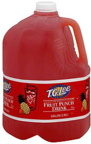TG Lee Fruit Punch Drink - 1 gl, Nutrition Information | Innit