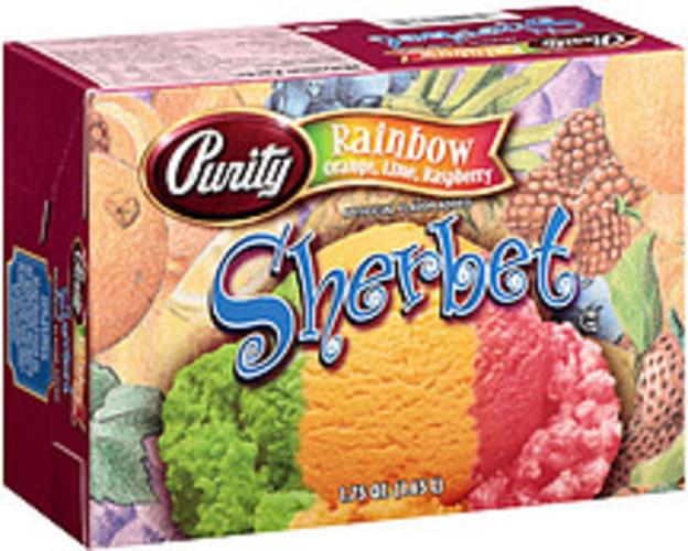 Purity Rainbow Sherbet 1 75 QT Nutrition Information Innit Purity Rainbow Sherbet 1 75 QT Nutrition Information Innit