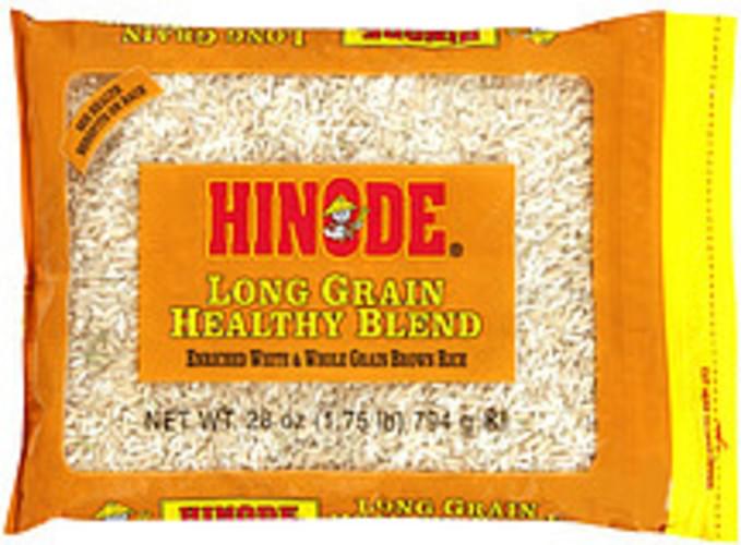 Hinode Long Grain Healthy Blend Rice 1.75 lb, Nutrition Information