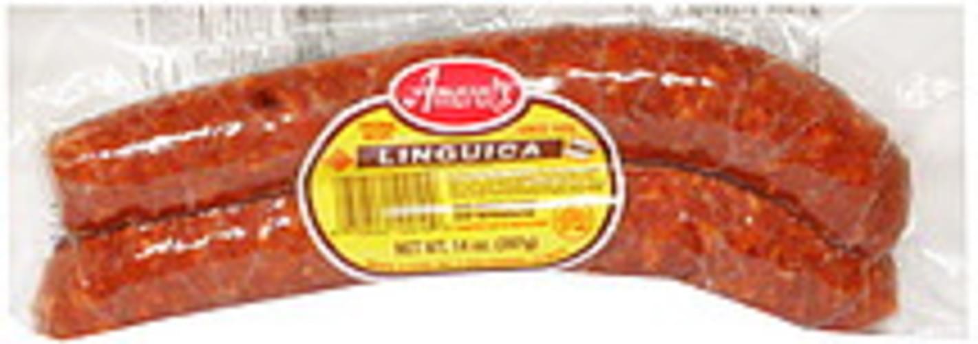 Amaral's Mild Linguica 14 oz, Nutrition Information Innit