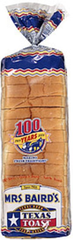 Mrs Baird's Texas Toast Bread - 24 oz, Nutrition ...