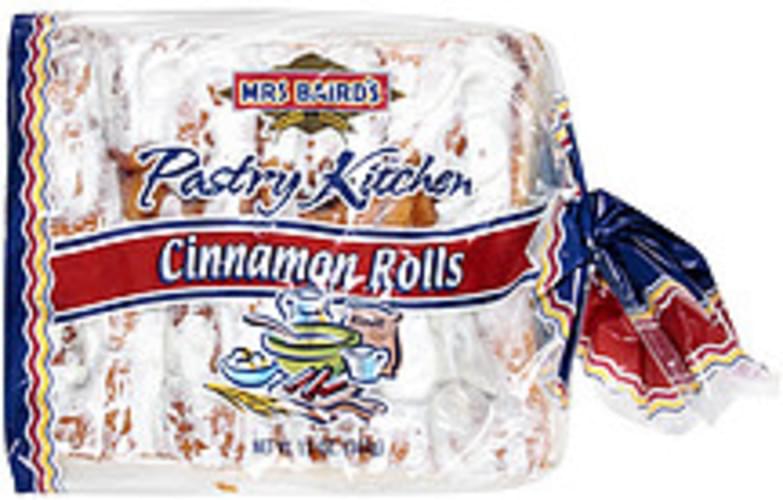 Mrs. Baird's Pastry Kitchen Cinnamon Rolls 13 oz, Nutrition
