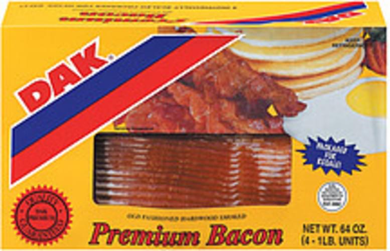 Dak Premium 41 Lb Bacon 64 oz, Nutrition Information Innit
