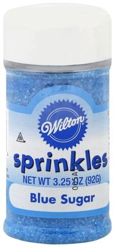 Wilton Blue Sugar Sprinkles - 3.25 oz