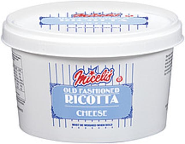 Miceli's Ricotta Old Fashioned Cheese 0, Nutrition Information Innit