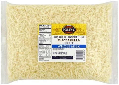 shredded low moisture mozzarella shredded low moisture mozzarella