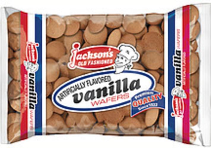 Jackson's Old Fashioned Vanilla Wafers Cookies 11 oz, Nutrition