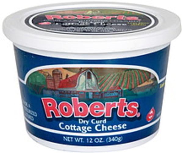 Roberts Dry Curd Cottage Cheese 12 oz, Nutrition Information Innit