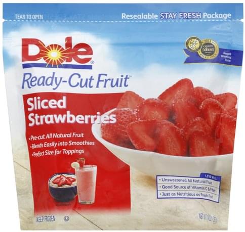 Dole Sliced Strawberries - 14 oz