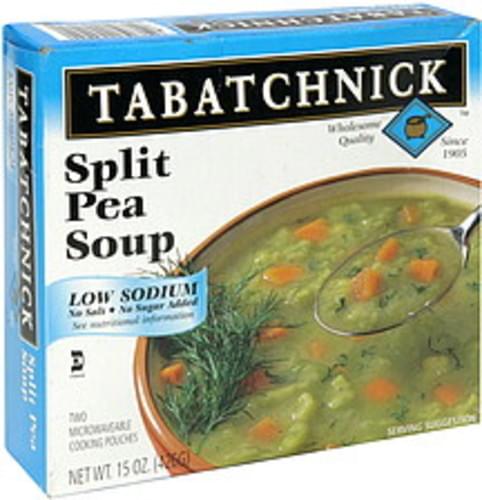 Tabatchnick Low Sodium Split Pea Soup - 15 oz