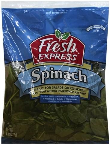 Fresh Express Spinach - 8 oz