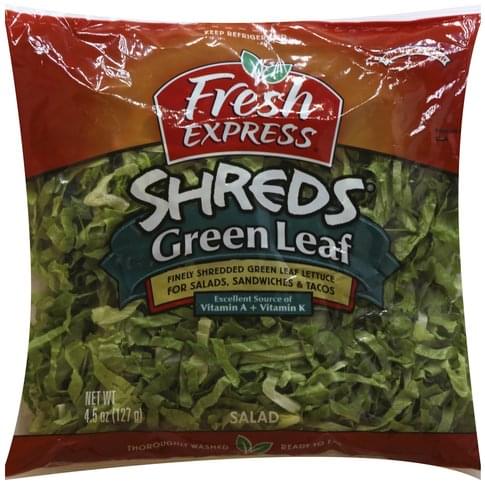 Fresh Express Green Leaf Salad - 4.5 oz