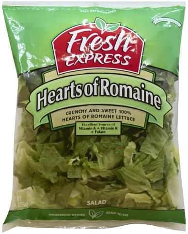 Fresh Express Hearts of Romaine Salad - 9 oz