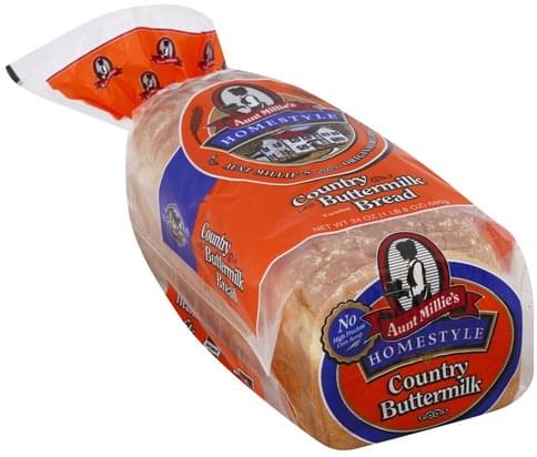 Aunt Millies Enriched Country Buttermilk Bread 24 Oz Nutrition Information Innit Aunt Millies Enriched Country Buttermilk Bread 24 Oz Nutrition Information Innit
