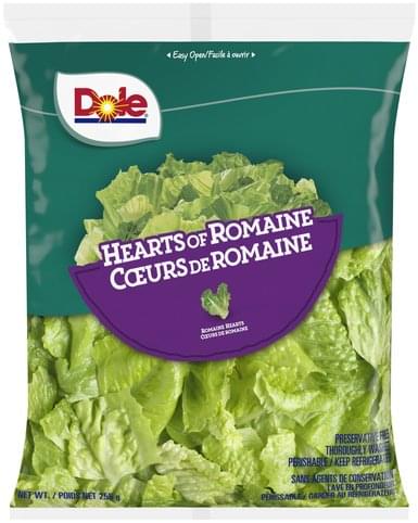 Dole Hearts of Romaine - 255 g