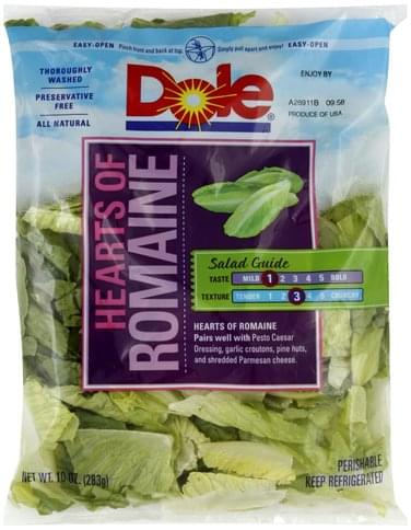 Dole Hearts of Romaine - 10 oz
