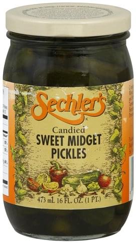Sechlers Sweet Midget Candied Pickles 16 Oz Nutrition Information Sechlers Sweet Midget Candied Pickles 16 Oz Nutrition Information