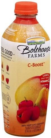Bolthouse Farms 100% Fruit Juice, C-Boost Smoothie - 32 oz