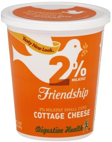 Friendship Digestive Health 2 Milkfat Small Curd Cottage Cheese