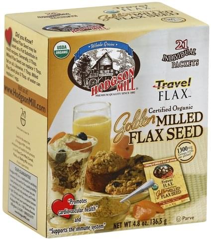 Hodgson Mill Golden Milled Flax Seed - 4.8 oz