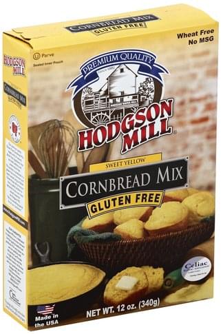 hodgson mill cornbread gluten mix yellow sweet innit oz doughs mixes