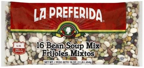La Preferida 16 Bean Soup Mix - 16 oz