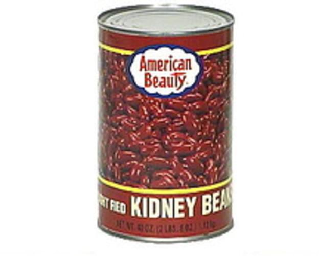 American Beauty Red Kidney Beans - 40 oz, Nutrition ...